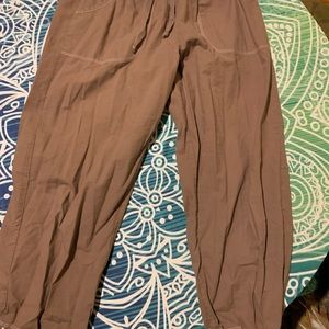 Fresh produce cropped harem pants